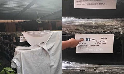A Barangay Administrator from Rosalina 3, Davao City received a tip on Friday, April 4, 2025 from a concerned citizen regarding alleged Comelec materials stored at a residence in Purok Santo Niño, Dumanlas, Buhangin. The Davao City Police Office (DCPO) responded and conducted an inspection, uncovering boxes reportedly containing solar panels and Wi-Fi transmission equipment—believed to be from Comelec Manila and intended for distribution in the Davao Region. The homeowner claimed the items were stored temporarily at the request of a relative involved in the project.
