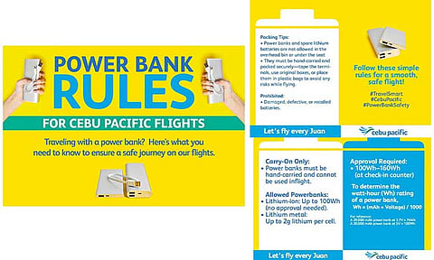 CEB issues guidelines on power bank usage