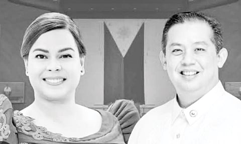 Vice President Sara Duterte and House Speaker Martin Romualdez.