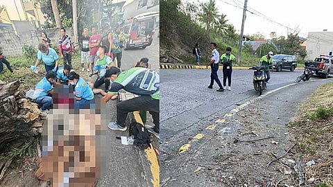 Nang-hitch sa motor, patay