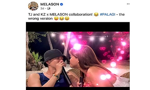Sealed with a kiss: Netizens ‘kilig’ over Melason’s duet 