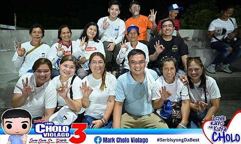 Mark Cholo Violago to bring
the best to Bulacan 3rd district
