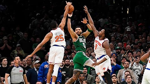Knicks stun Celtics anew