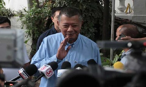 Incoming Ombudsman Justice Secretary Jesus Crispin Remulla. 