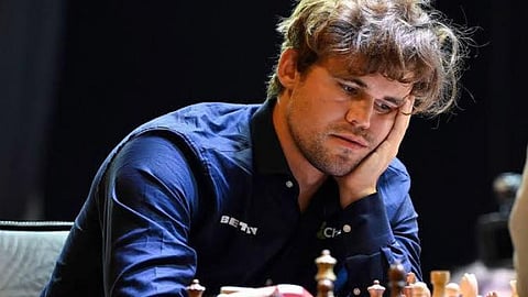 Carlsen held to a draw