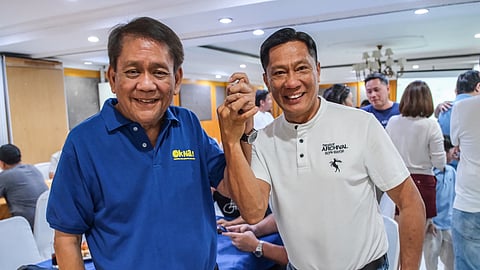 CEBU. Cebu City Vice Mayor Tomas Osmeña (left) and Cebu City Mayor Nestor Archival.