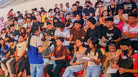 ZAMBOANGA. The Public Employment Service Office (Peso) orients on Monday, June 9,2025, the second batch of beneficiaries of the government’s Special Program for Employment of Students (Spes) to equip them with vital knowledge on employment rules. The second batch of beneficiaries comprised of 1,036 college students. (SunStar Zamboanga)