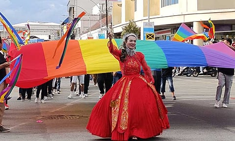 PRIDE PARADE. Members of the LGBTQIA+ community march with pride and confidence from Roxas Avenue to San Pedro Square during this year’s colorful Pride Parade on Sunday, June 23, 2025. A total of 104 organizations joined the celebration, promoting love, diversity, and self-acceptance.