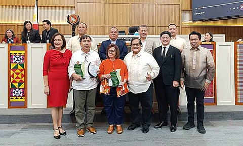 Last-termer councilors Pilar Braga, Conrado Baluran, Edgar Ibuyan Jr., and Jesus Joseph P. Zozobrado III, along with non-reelected councilors Bernard Al-ag, Javi Campus, Jonard Dayap, Marissa Abella, Nilo “Small” Abellera, and Dante Apostol, were awarded Plaques of Distinction and Recognition on Tuesday, June 24, 2025, at the Sangguniang Panlungsod for their years of public service. Councilor Wilberto “Nonoy” Al-ag was unable to attend the ceremony due to an incident.