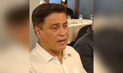 ILOILO. Former Senate President Juan Miguel Zubiri expresses dissatisfaction with the leadership in the Senate. 
