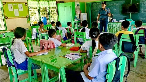 Iloilo Police Provincial Office (Ippo), discusses crime trends and school-based safety initiatives following an 8.8 percent decline in total crime in Iloilo province during the first half of 2025. (Photo courtesy of Iloilo Police Provincial Office)