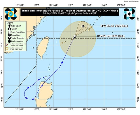 ‘Emong’ exits PAR, but southwest monsoon continues to bring rains 
