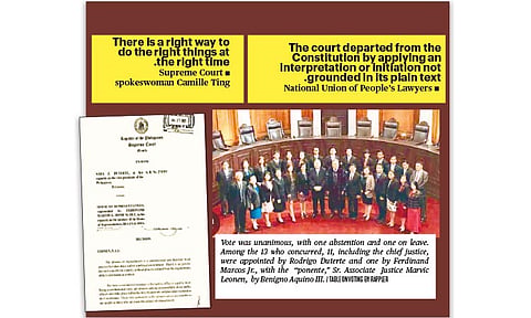 Top of the Week: The impeachment complaint, congress and the high court