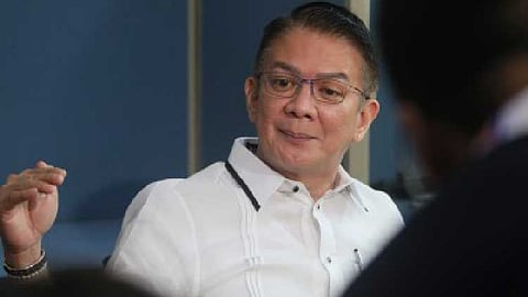 Senate President Francis “Chiz” Escudero.