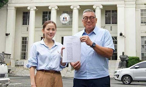 President Jessica Dy and Legal Counsel Atty. Alberto Agra. 