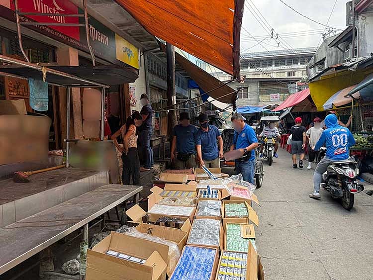 carnival cigarettes banned Illicit tobacco trade rampant in Luzon; 700K sticks seized