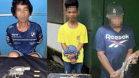 3 armed men nabbed in Cebu City