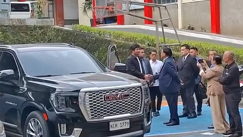 Brice Hernandez misurender sa luxury vehicle ngadto sa ICI