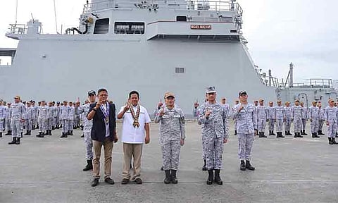 The Philippine Navy reinforced its presence in Eastern Mindanao when three new vessels — the BRP Miguel Malvar (FFG-06), BRP Tomas Campo (PG-908), and BRP Albert Majini (PG-909) — arrived at Macabalan Wharf on September 16, a move that underscores the military’s commitment to modernizing its fleet and securing critical maritime zones.