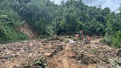 The trail of destruction left by Severe Tropical Storm Opong as shown in this September 26, 2025 photos in Biliran, one of the smallest province in the country with a population of 184,095 living in eight towns. (Photo from Biliran Island Facebook)