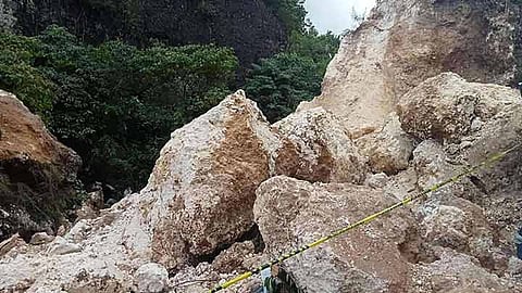 Nag-landslide sa Guinsay, Danao