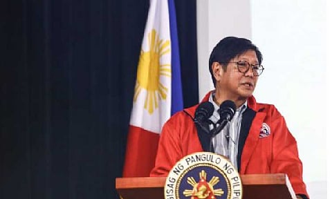 President Ferdinand R. Marcos Jr. (PNA file photo Joan Bondoc)