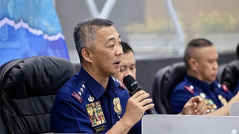 MANILA. PNP acting chief Lieutenant General Jose Melencio Nartatez Jr.