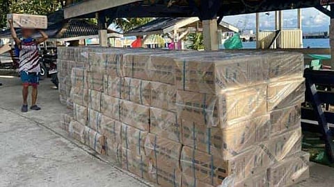 Lawmen seize P6.2-M smuggled cigarettes in Sibugay, Basilan