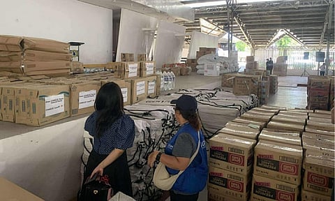 The Department of Human Settlements and Urban Development (DHSUD) turned over 200 tents, 500 fixing kits, and 300 shelter-grade tarpaulins to the Davao Oriental provincial government on October 16, 2025. The materials will serve as temporary shelters for families displaced by the twin earthquakes that struck the province last week.