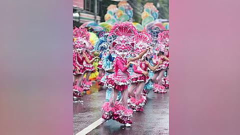 Estefania Elementary School wins MassKara streetdance