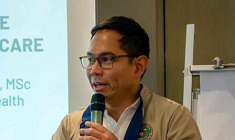 DOH Spokesperson Albert Domingo.