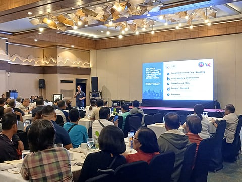Bacolod City Lone District Representative Alfredo Abelardo Benitez holds Free-Flood Summit at the L'Fisher Hotel on October 20, 2025.