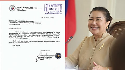 Marcos appoints Cebu guv as RDC 7 chair; Baricuatro accepts role
