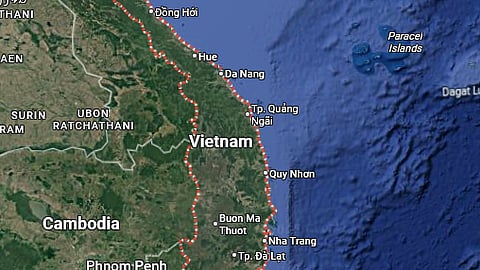 Vietnam Map (Google Maps)