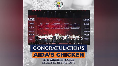 Aida’s Chicken Inasal recognized as Michelin Selected