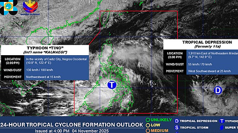 Tino gone, but storm threat lingers