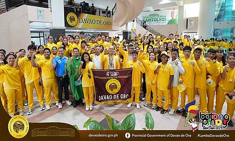 ‎Davao de Oro Batang Pinoy delegates thankful for province's support. 
