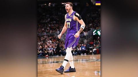 Doncic dominates as Lakers slay Bucks 