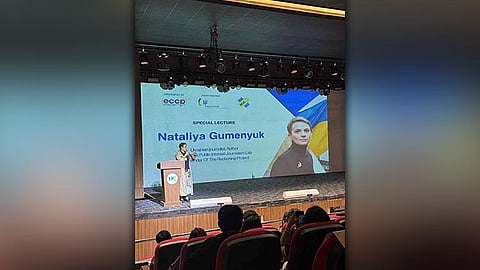 Ukrainian journalist links war lessons to PH realities 