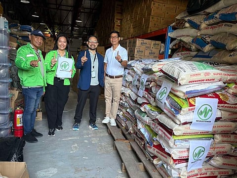 BACOLOD. he Negros Electric and Power Corp. provides aid to families affected by Typhoon Tino in Negros Occidental. 