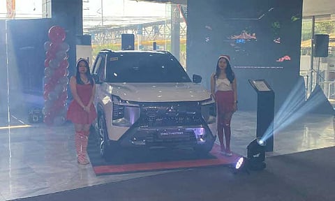 IT HAS ARRIVED. The all-new Mitsubishi Destinator was unveiled at the Mitsubishi Carworld Pampanga Showroom. (Photos by Jovi T. De Leon)  