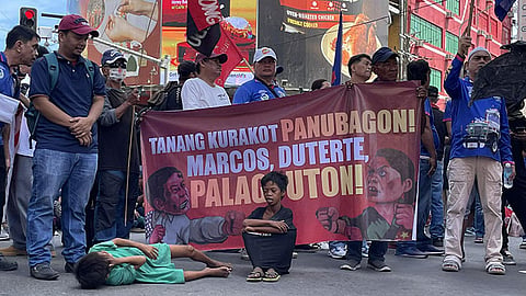 Groups rally in Cebu on Bonifacio Day against corruption