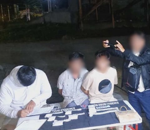 ZAMBOANGA. Lawmen arrest four high-value target (HVT) suspects and seize over P2 million worth of illegal drugs in two anti-drug operations in Zamboanga City on Friday, December 5.