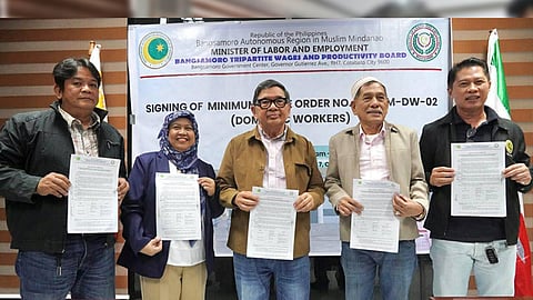 Barmm raises minimum wage of domestic workers