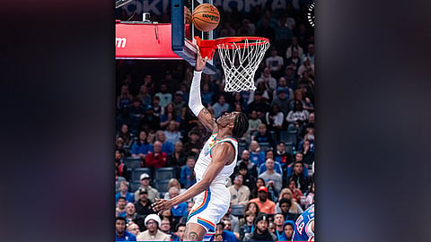 Thunder namungot sa 76ers