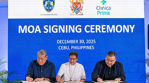 Healthcare partnership signed for Cebu clergy