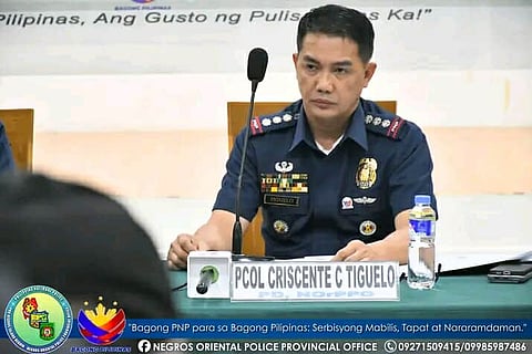 NEGROS. Negros Oriental Police Provincial Office (Norppo) director Police Colonel Criscent Tiguelo was relieved from his post effective Monday, January 12, 2026. 