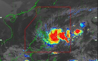 (Satellite image courtesy of PAGASA)