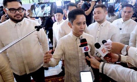House Majority Leader Ferdinand Alexander “Sandro” Marcos (PNA file photo)
