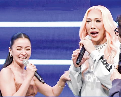 Kris Bernal na-starstruck ni Vice